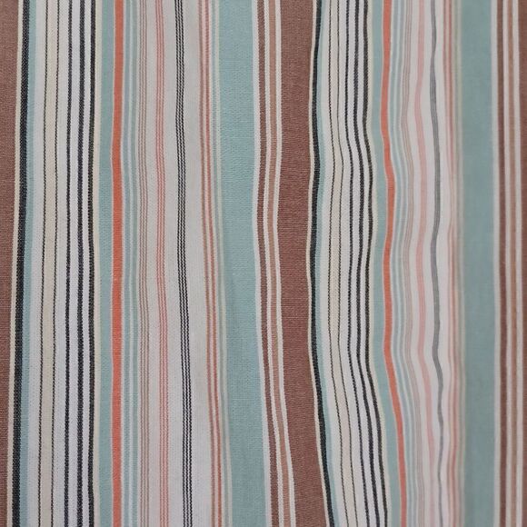 Marc Ecko Long Sleeve Multicolor Stripe Button down Shirt NWT size L - Picture 7 of 8